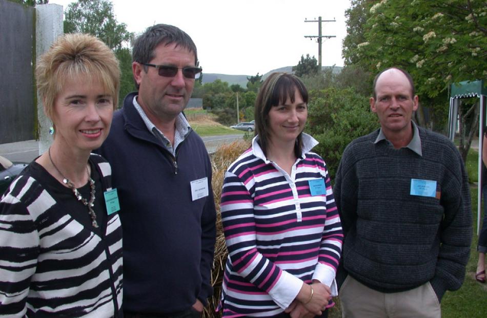 Karyn Buckingham (nee Mulligan) and Steve Buckingham, of Timaru, and Kisten Manson (nee Mulligan)...