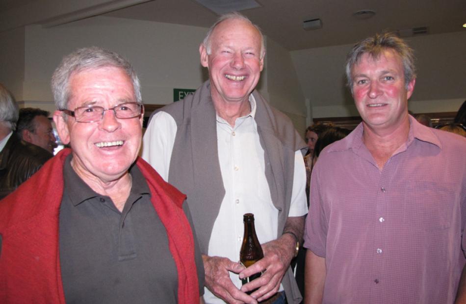 Jim Miller, John Barlow and Andrew Penniket, all of Wanaka.