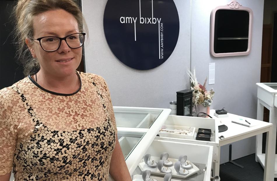 Albert Town jeweller Amy Bixby uses a variety of metals and rare and unique gemstones in her art....
