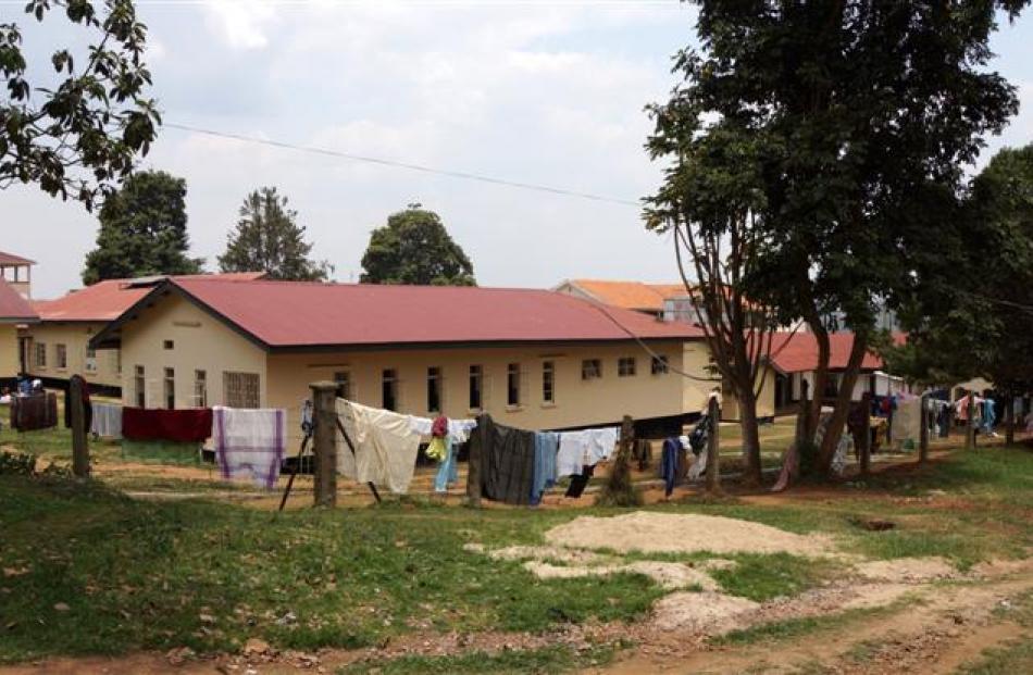 The Ugandan hospital where Dr Taylor worked. Photos supplied.