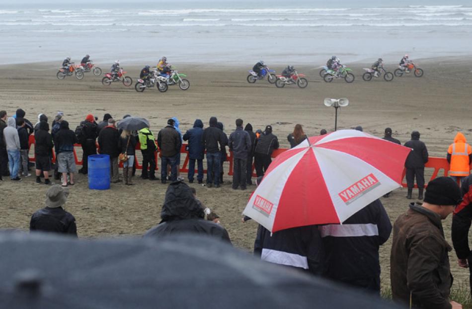 New Zealand Beach racing Champs at Oreti Beach, Otatara, Invercargill.