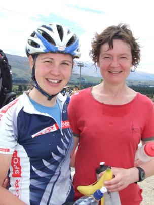 Erin Greene and Jenny Chalmers, of Dunedin.