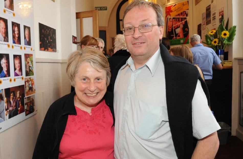 Alison and Graham Johnston of Dunedin.