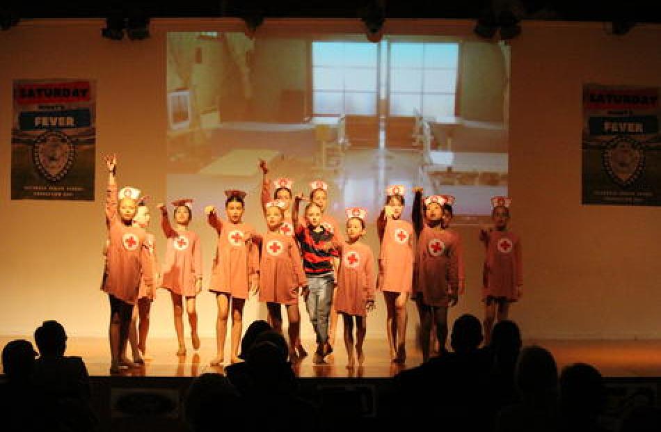 Pupils perform a dance number. Photo: Supplied