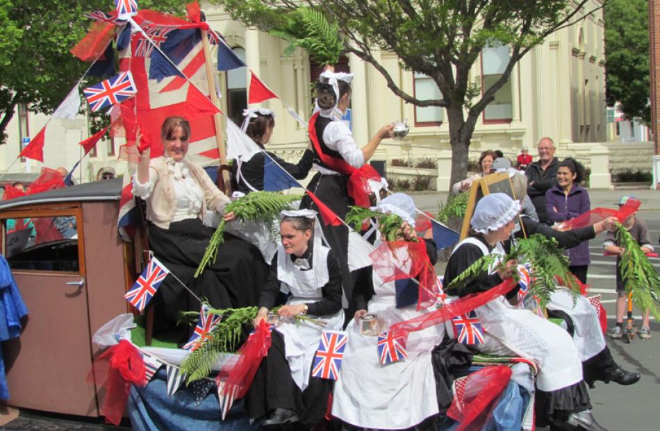 Oamaru parade.