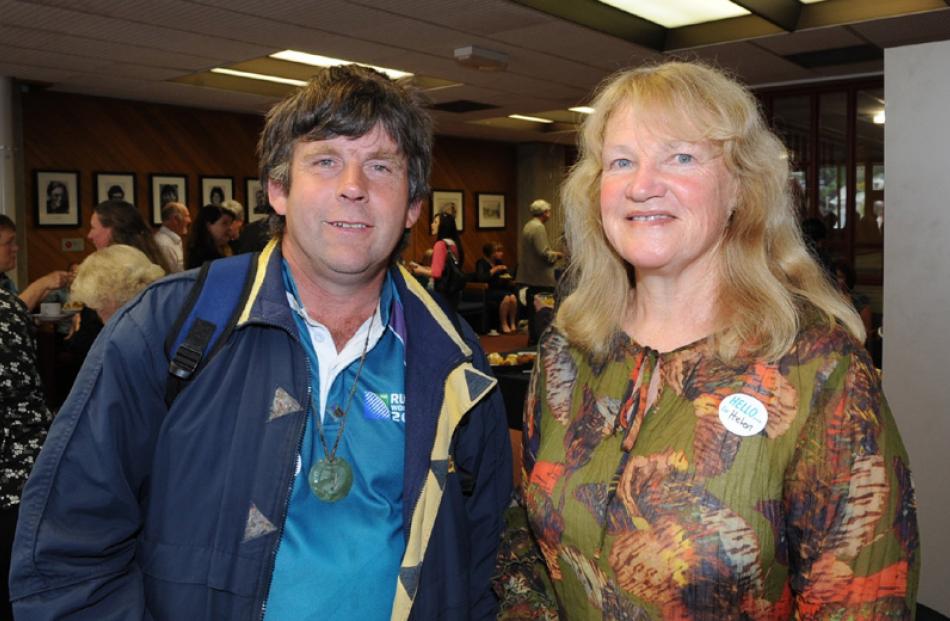 David King and Helen McLagan, both of Dunedin.