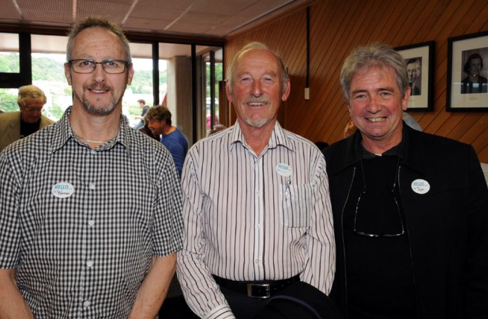 Warren Voight, Peter Dewhirst and Ron Esplin, all of Dunedin.