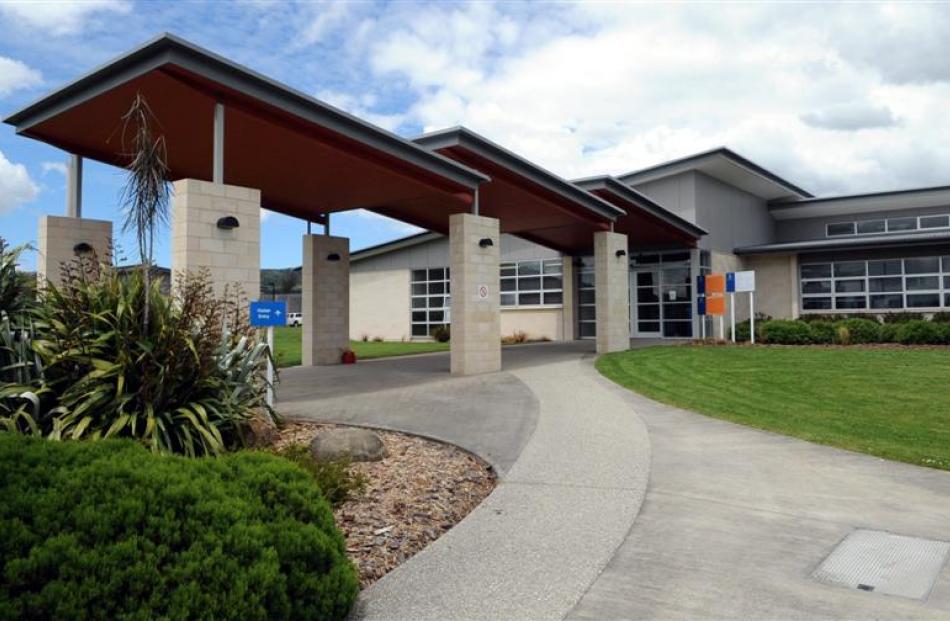 Front entrance of the Otago Corrections Facility at Milburn near Milton.
