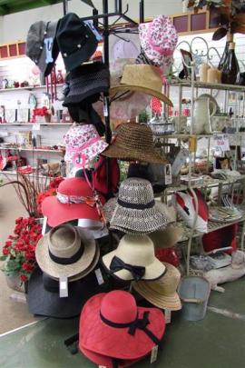 8. Gardening hats; Priced from $20, Nichol's Garden Centre, Dunedin.