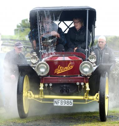 I was hoping for a big cloud of steam when Allan Familton and his partner Lesley Colsell headed...