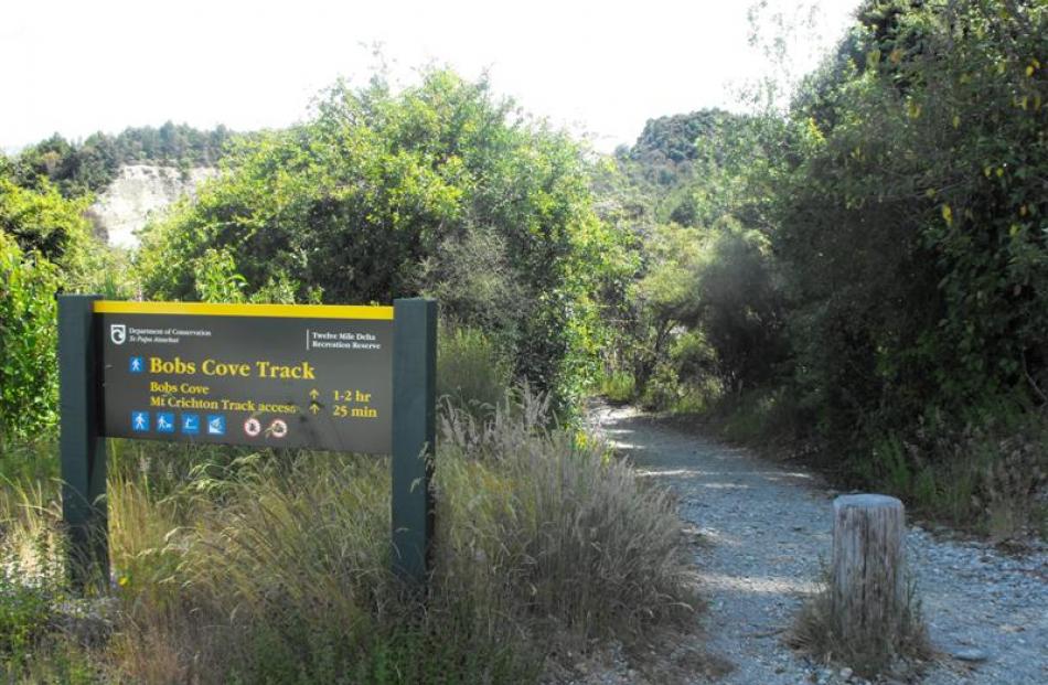 Many of the visitors to Twelve Mile Delta are there for the nearby walks.