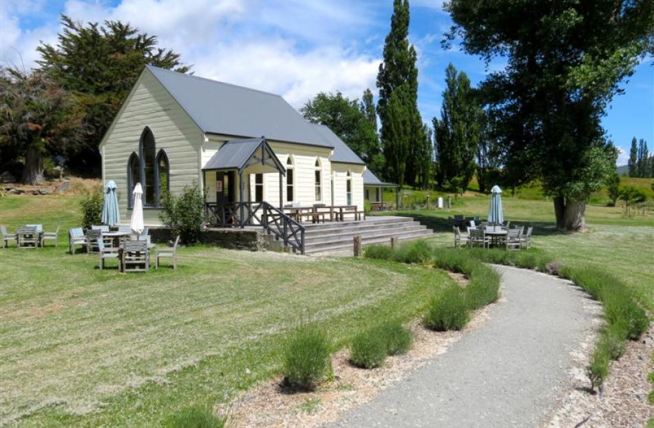 Many visitors to Waitiri Creek  assume the former church turned tasting room has always been on...