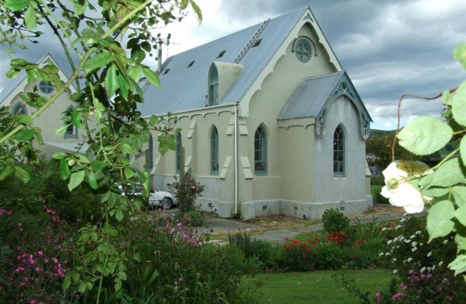 The former Milburn Presbyterian Church Bernard and Christine Flannery are converting into their...