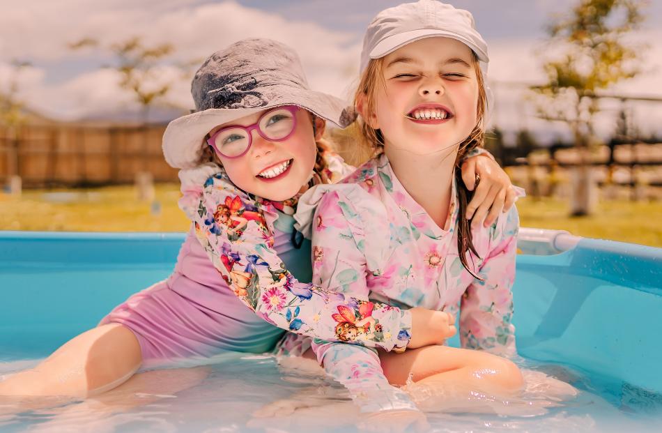 Elizabeth Jenkins sent in this photo of cousins Hattie Smith (4, left) and Ruby Jenkins-Forbes (5...