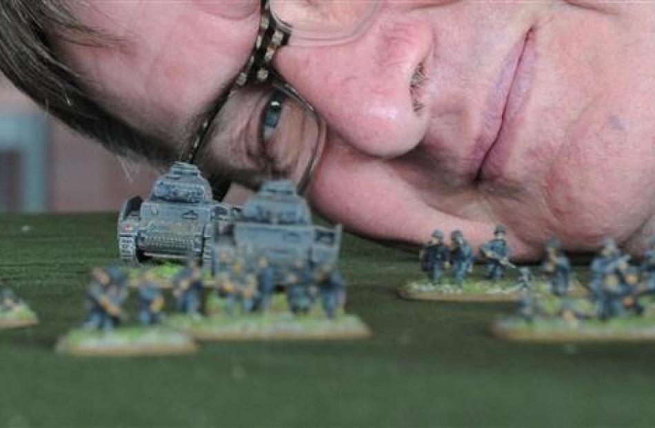 Mr Kearney gets a toy soldier's perspective.