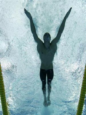 Michael Phelps. Photo by Reuters.