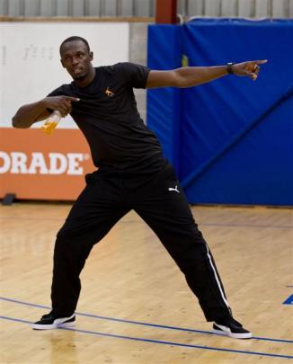 Usain Bolt. Photo by The New Zealand Herald.