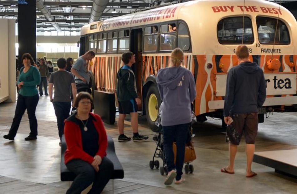 Dunedin's former Tiger Tea trolley bus is among the attractions at  Toitu Otago Settlers Museum....