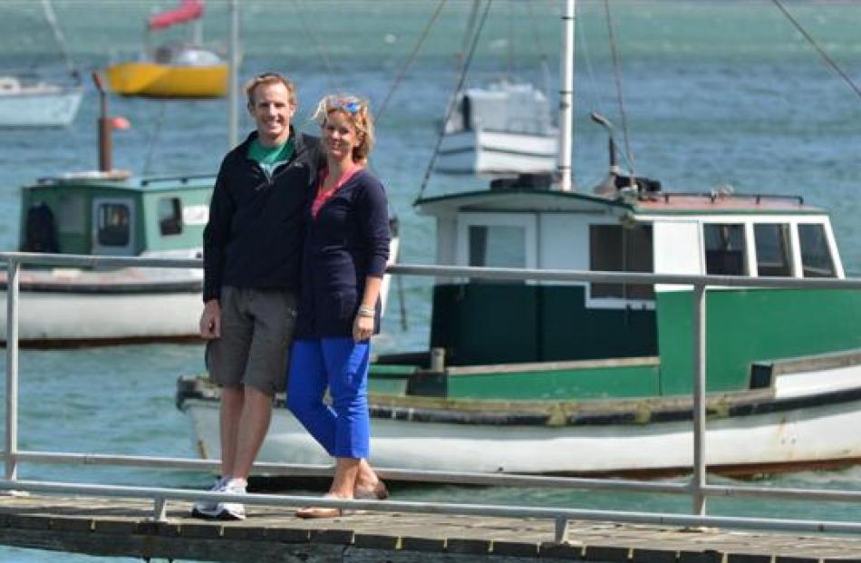 Dunedin sailor Stuart McLachlan and partner Sophie Luther are looking forward to a change of pace...