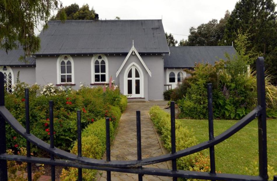 The former St Mary's Anglican Church at Herbert, in rural North Otago has a new life as a family...