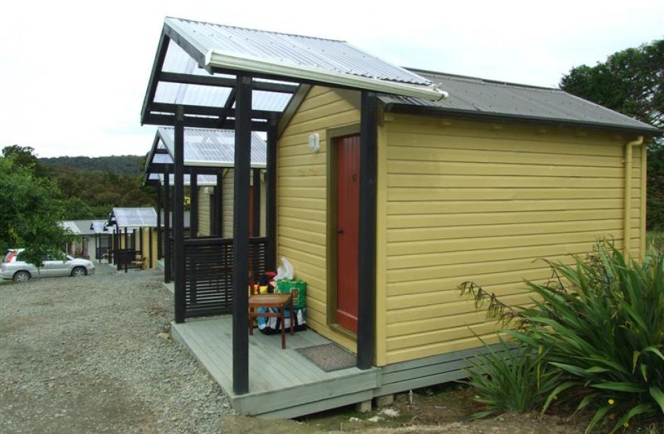 A dozen one-room shacks were shifted from Te Anau.