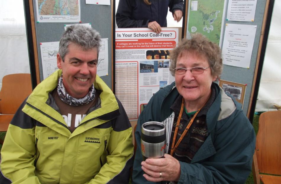 Dave Kennedy of Invercargill, and Jenny Campbell of Lumsden.