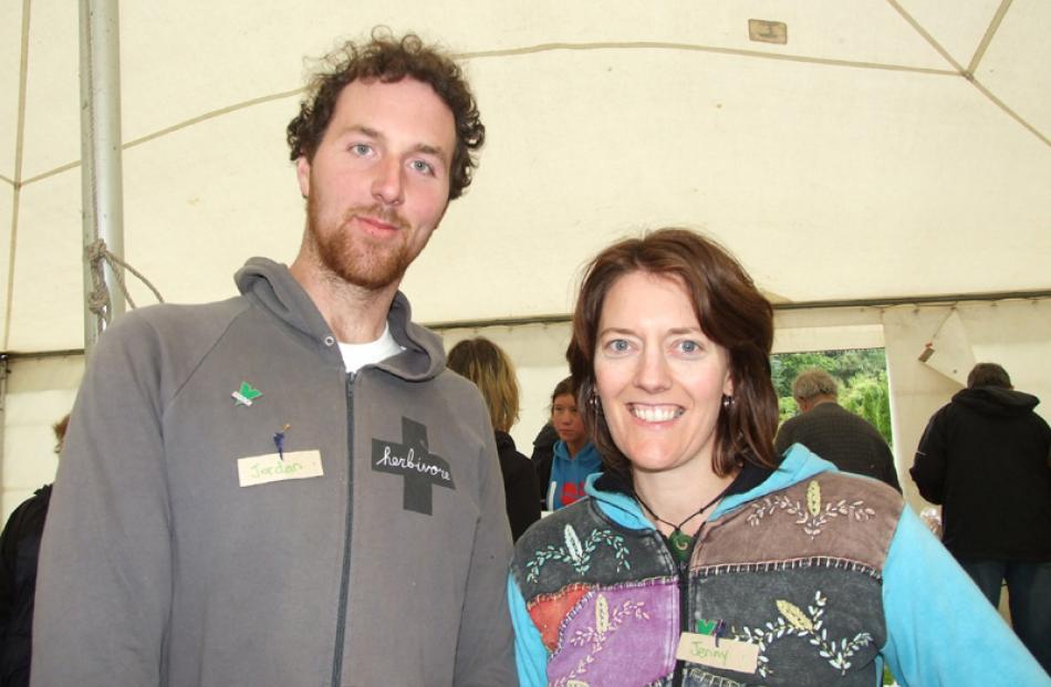 Jordan Wyatt and Jenny Stone, both of Invercargill.