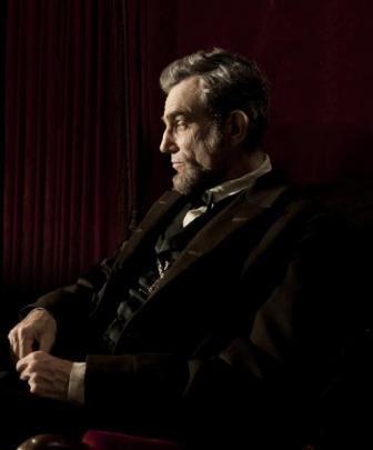 Daniel Day-Lewis as Abraham Lincoln, the 16th President of the United States, in the Steven...