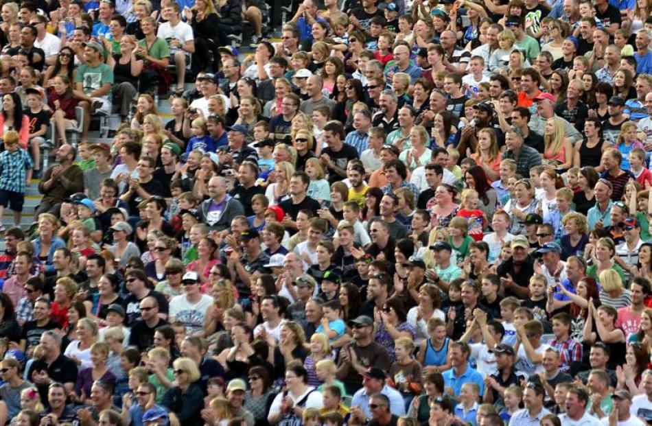 The Nitro Circus Live promoter was happy with the 'loud crowd' in Dunedin last night. Photos by...