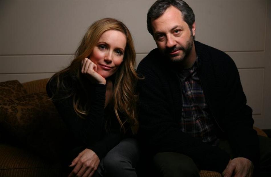 Spouses Leslie Mann and Judd Apatow based their movie This is 40 on their real-life experiences.