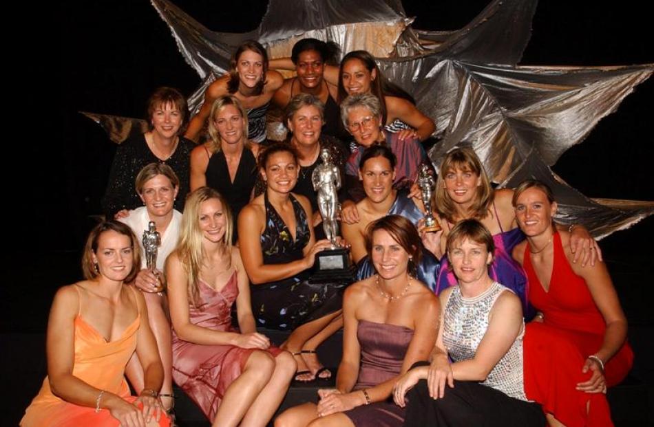 2004 winner the Silver Ferns netball team.
