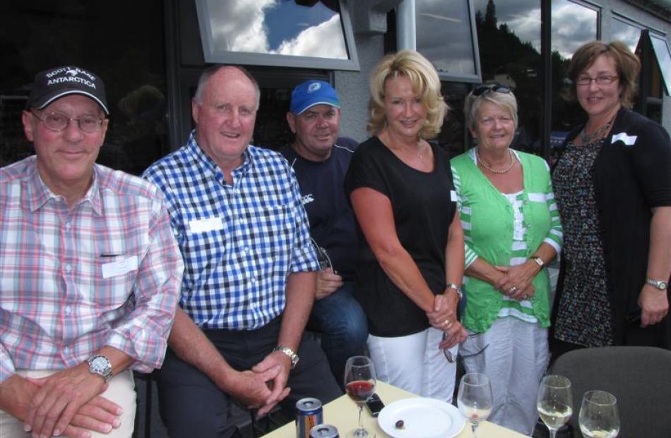 From left:  Jim Boult, of Lake Hayes; Neil Paterson, of Winton;  Paddy O'Brien, of Invercargill; ...