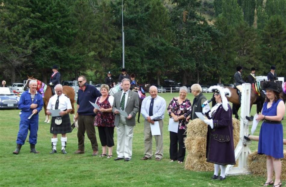 Mt Benger A&P Association life members were given a certificate marking their service at the 70th...