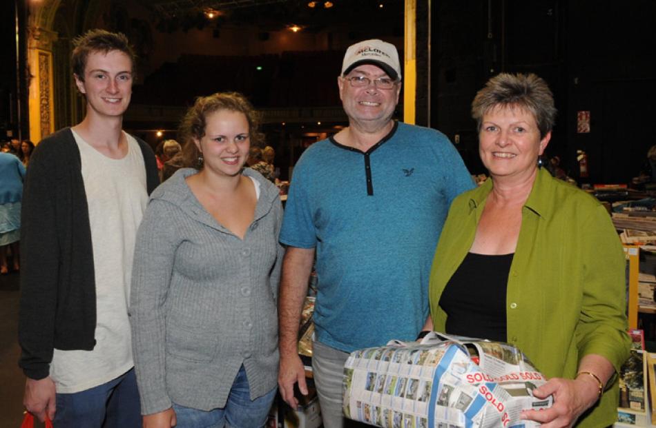 Aaron (19), sister India (17), and parents Karl and Avril Power, all of East Taieri.