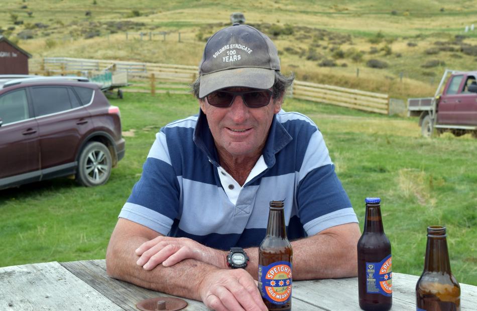 Neville Hore, of Galloway ... I ran my first dog here in 1970. It’s more fun here than being...