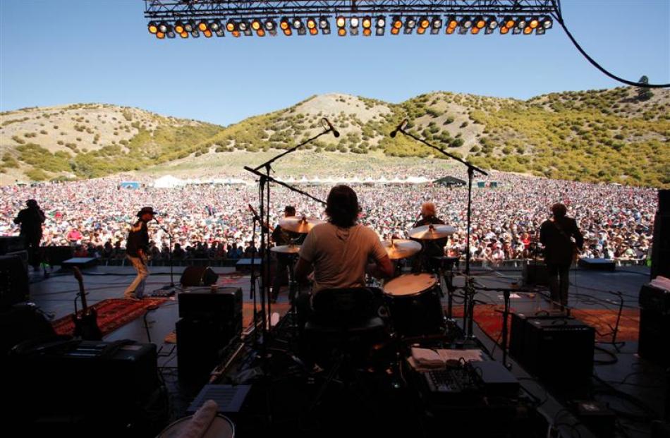 Bachman and Turner perform to 15,000 people in Gibbston Valley ahead of headline act Pat Benatar...