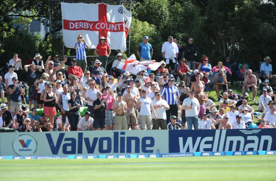 Part of the crowd on day 5.