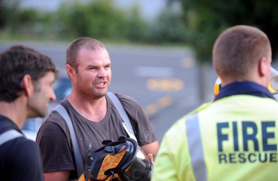 Ravensbourne Volunteer Fire Brigade member Regan Soper is more focused on using his skills to...