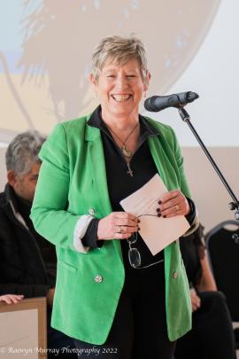 Mayor Lianna Dalziel gave a speech at the hub's opening day. PHOTO: RAEWYN MURRAY PHOTOGRAPHY