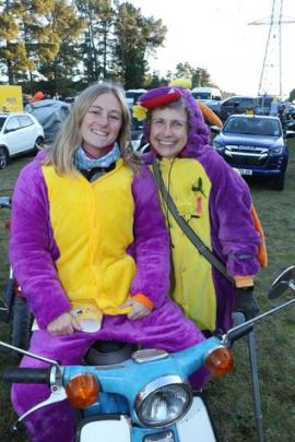 Kirsty Robinson (left) from Bishopdale and Ruth Coppard from Methven. Photo: Star News