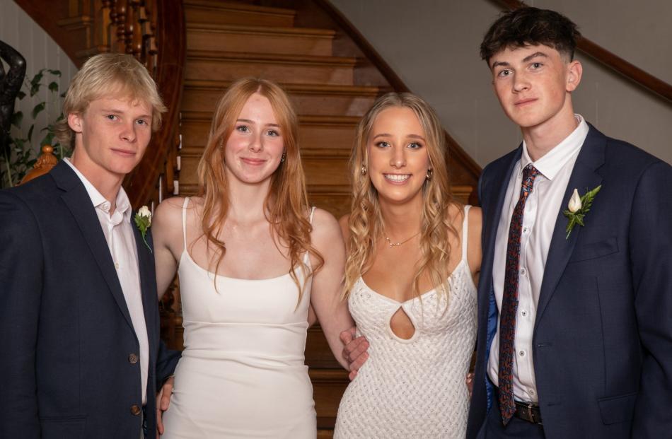 Kade Bezuidenhout, Amelia Hollows, Georgia Spek and Jacoby Hooper.