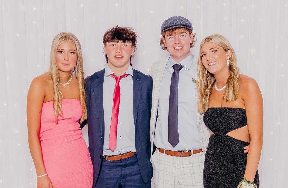 Neve Beattie, Josh Munro, Ollie Smythe and Shyah Beattie.