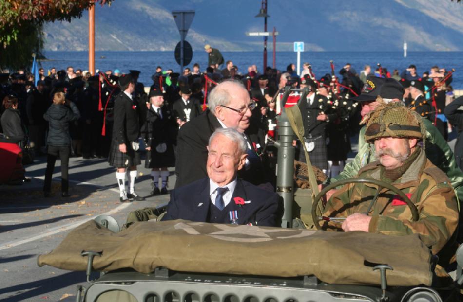 The dawn service in Queenstown. Photo by Mountain Scene.