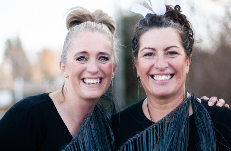 Maniototo Community Kapa Haka founders Lauren Becker (left) and Amie Pont formed the group...