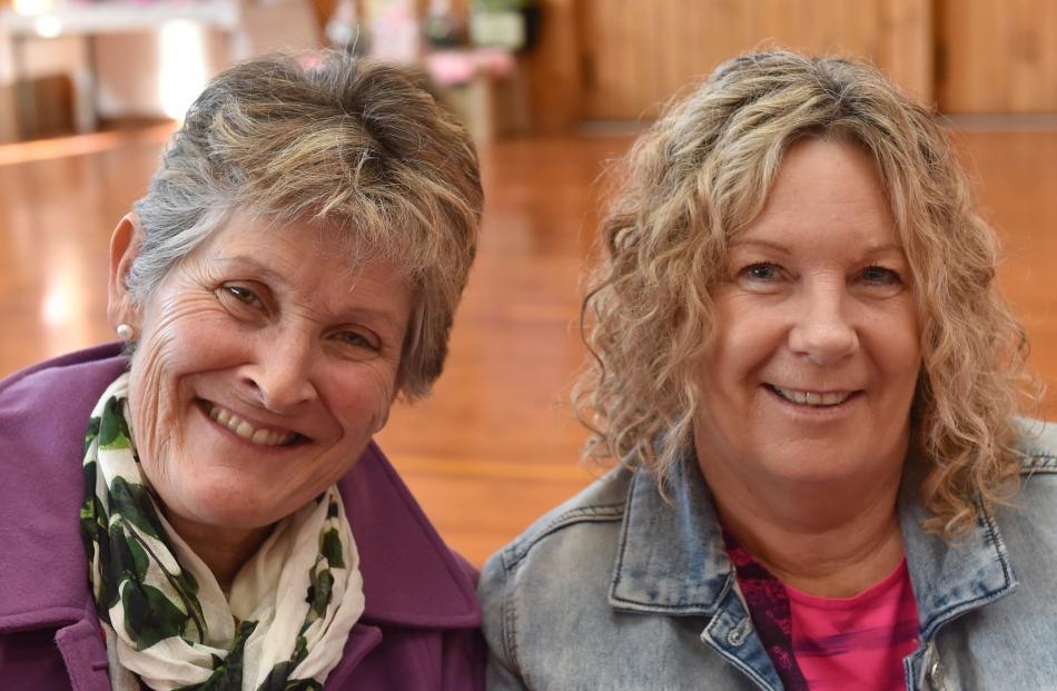 Helen Dawson (left), of Palmerston, and Sharon Muir, of Ashburton.