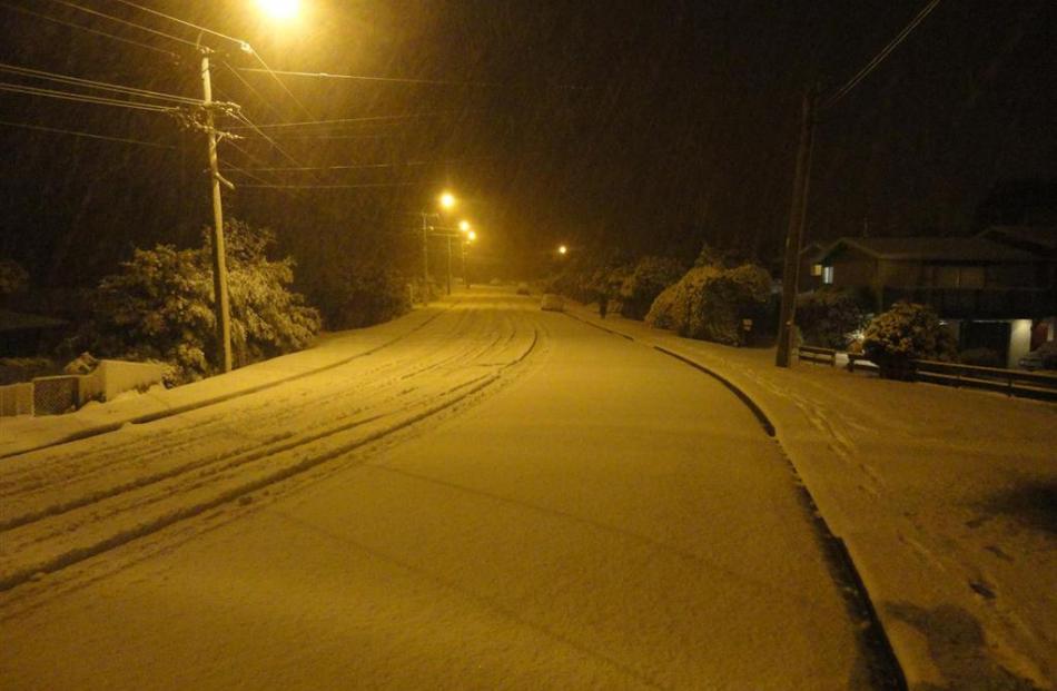 Snow in Shiel Hill. Photo by Martin Pearcy