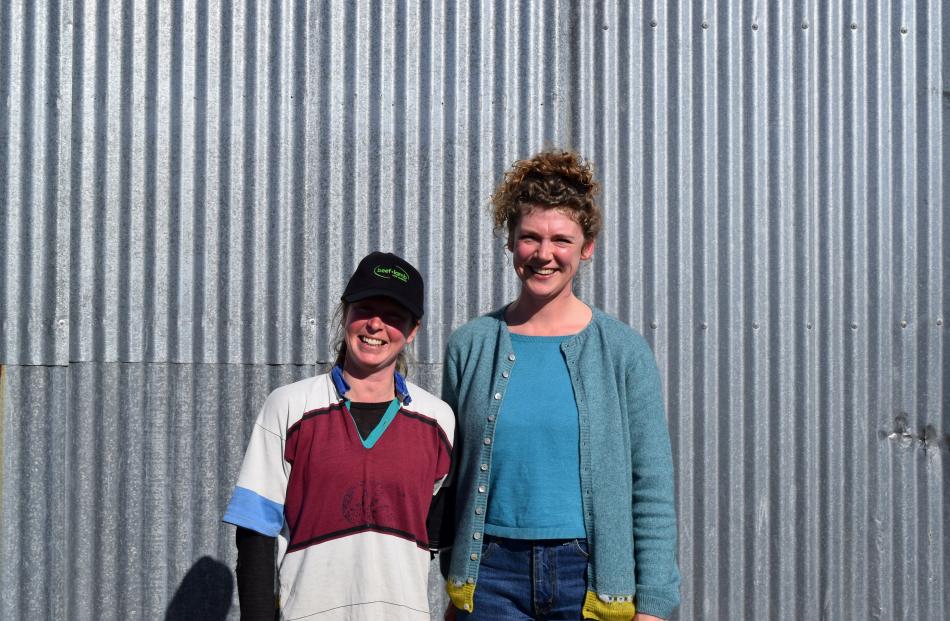 Emma Stark (left) and Chloe Rosser, both of Wedderburn. Photos: Shawn McAvinue
