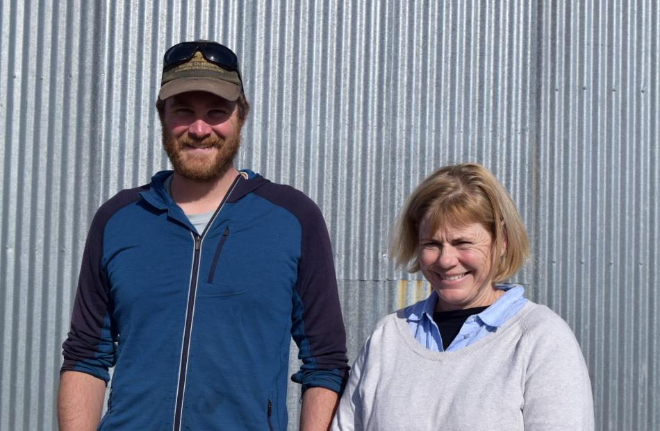 Tim Elder, of Waipiata, and Paulette Duncan, of Becks.