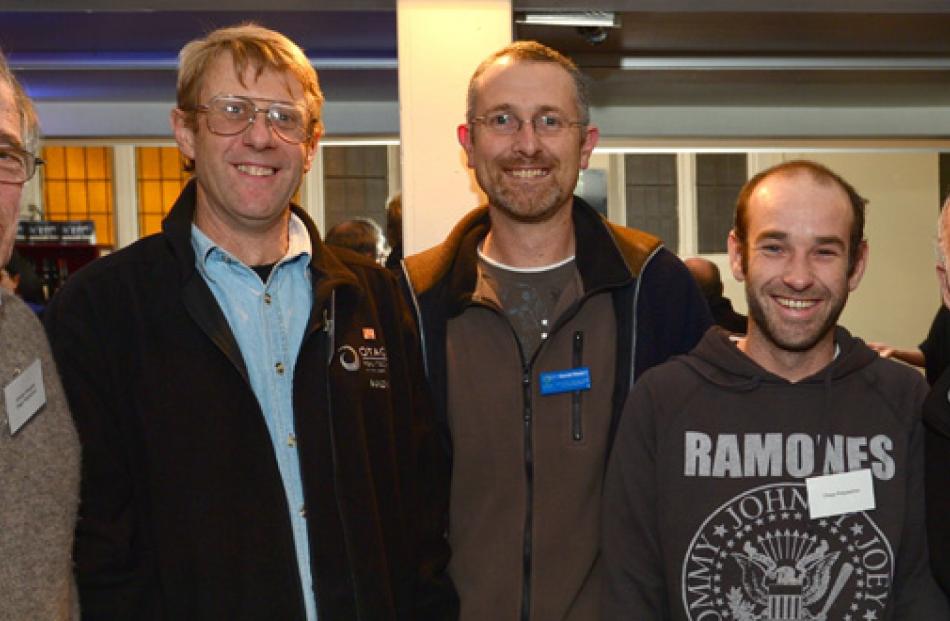 Graham Burgess, Brian Turner, David Wade, Jamie Todd and Franc Humphries, all of Dunedin.