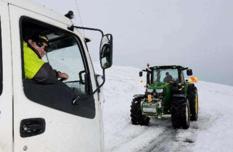 'Otago Daily Times' delivery driver Nathan Williams is finally on his way after a helping hand...